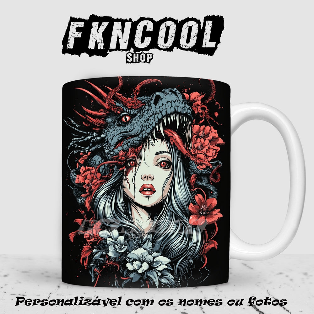 Caneca Dragon Lady 6