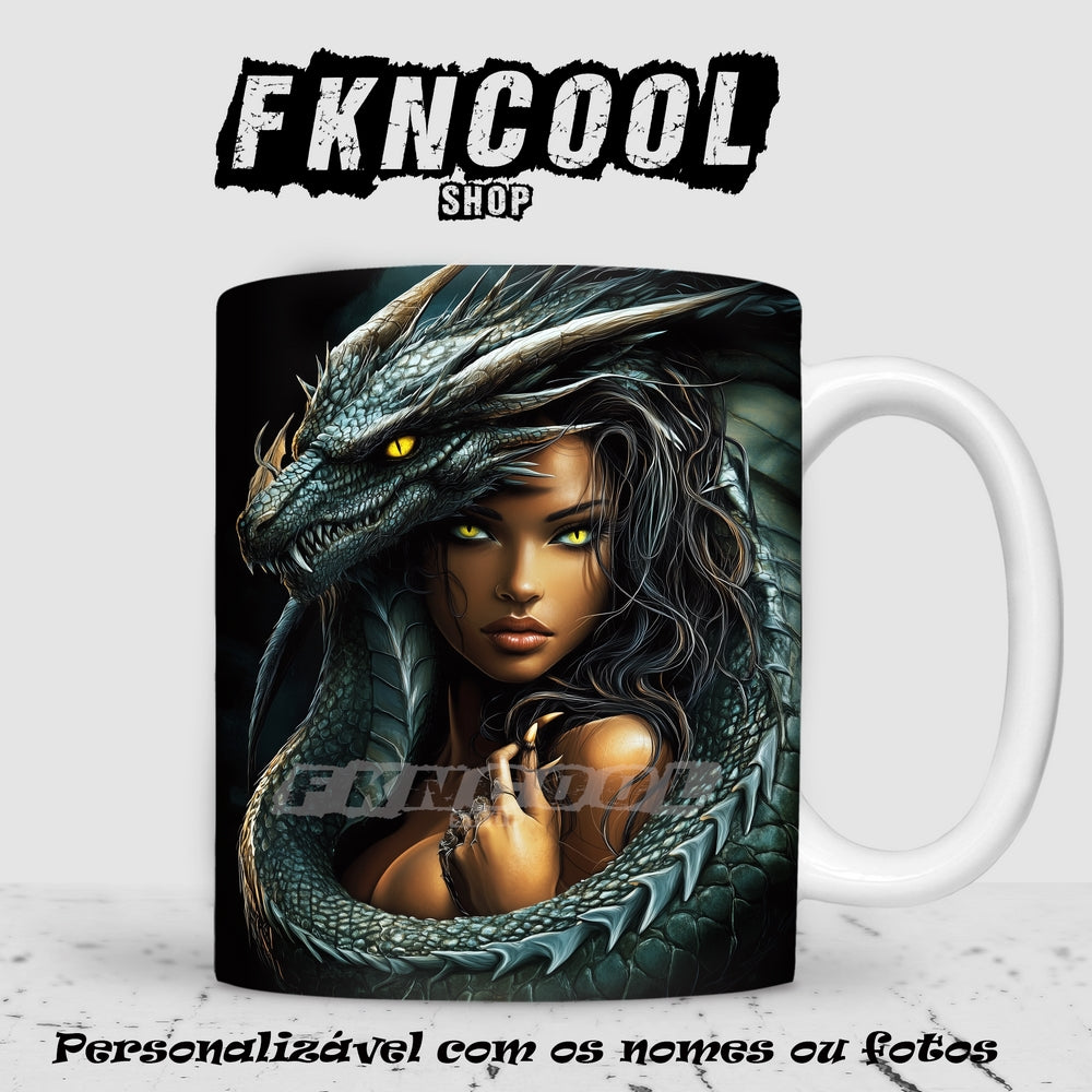 Caneca Dragon Lady 10