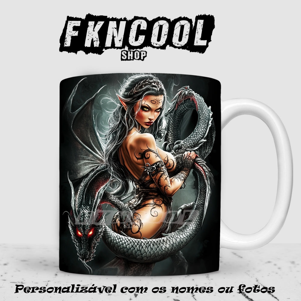 Caneca Dragon Lady 11