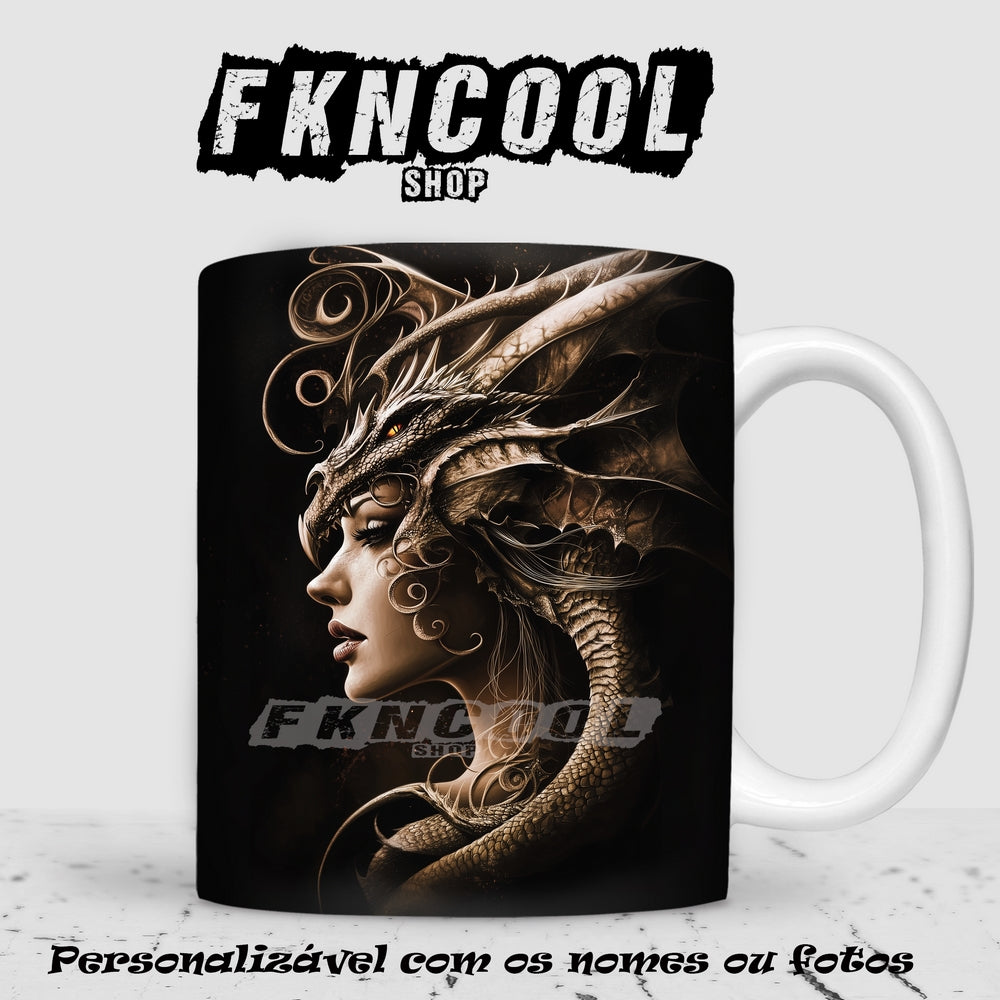 Caneca Dragon Lady 12