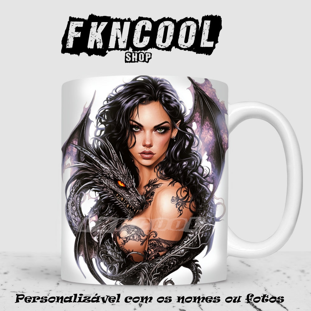 Caneca Dragon Lady 16