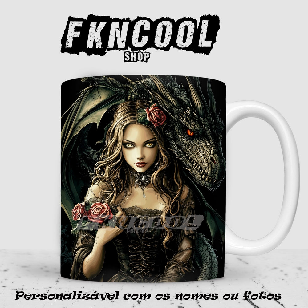 Caneca Dragon Lady 20