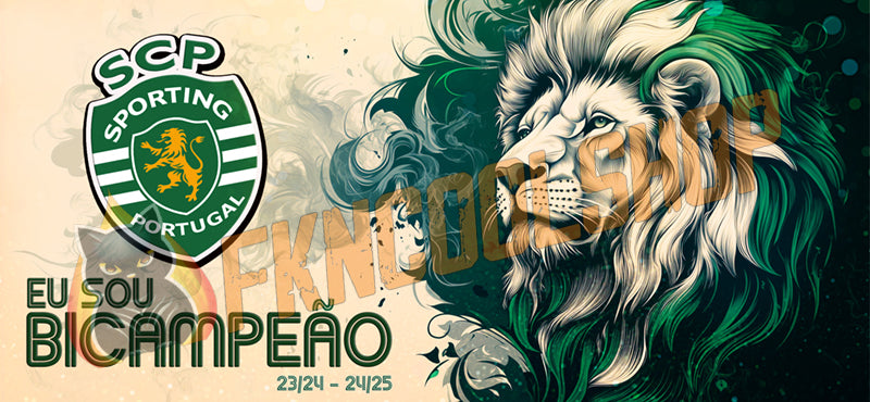 Caneca Sporting BICAMPEAO 2