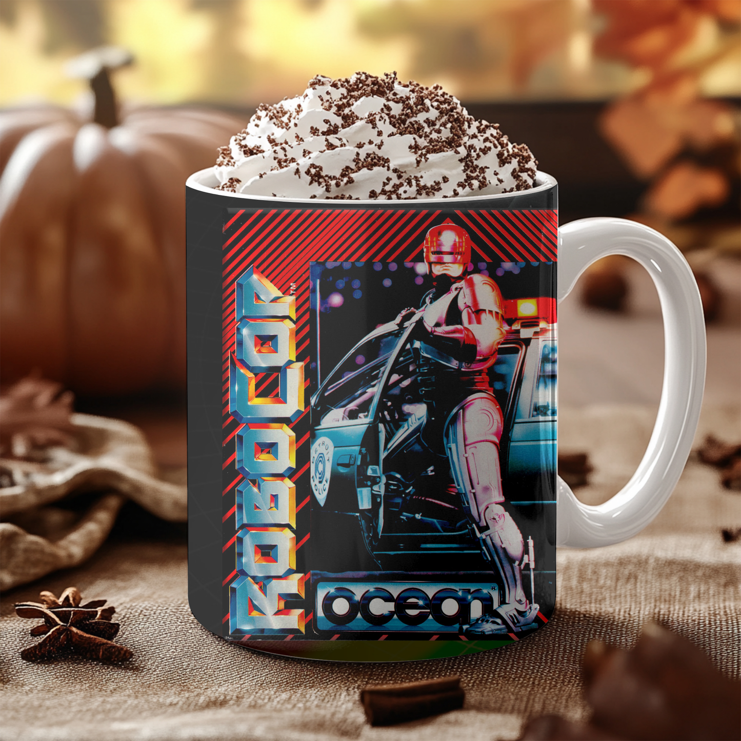 Retro Zx Spectrum Robocop Mug