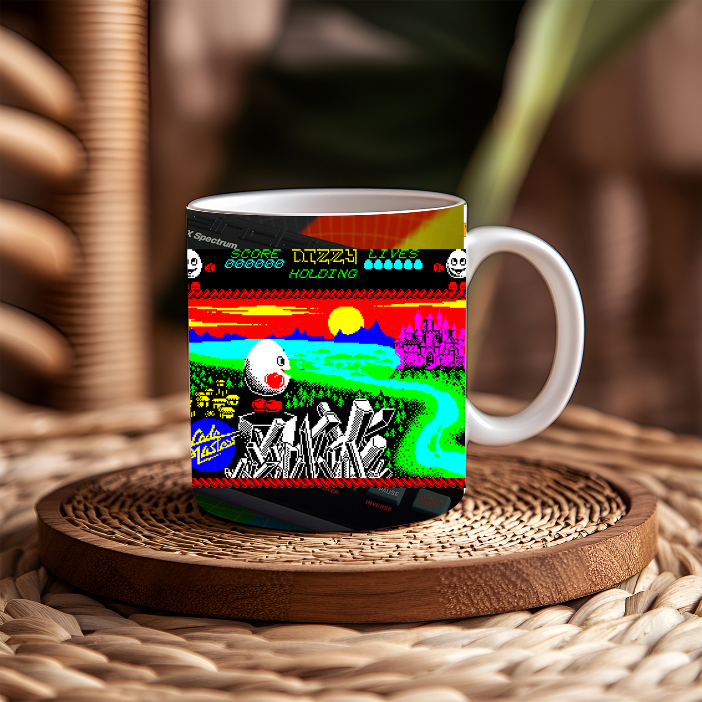 Retro Zx Spectrum Dizzy Mug