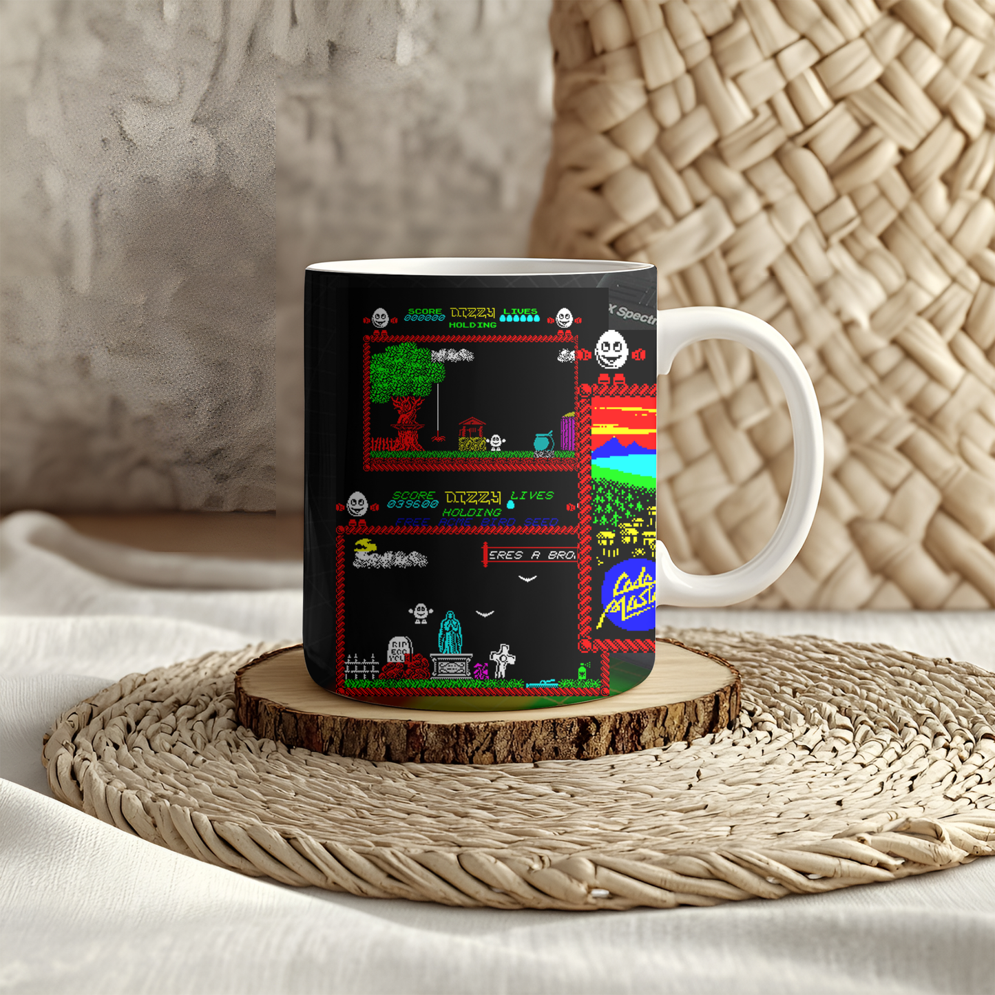 Retro Zx Spectrum Dizzy Mug