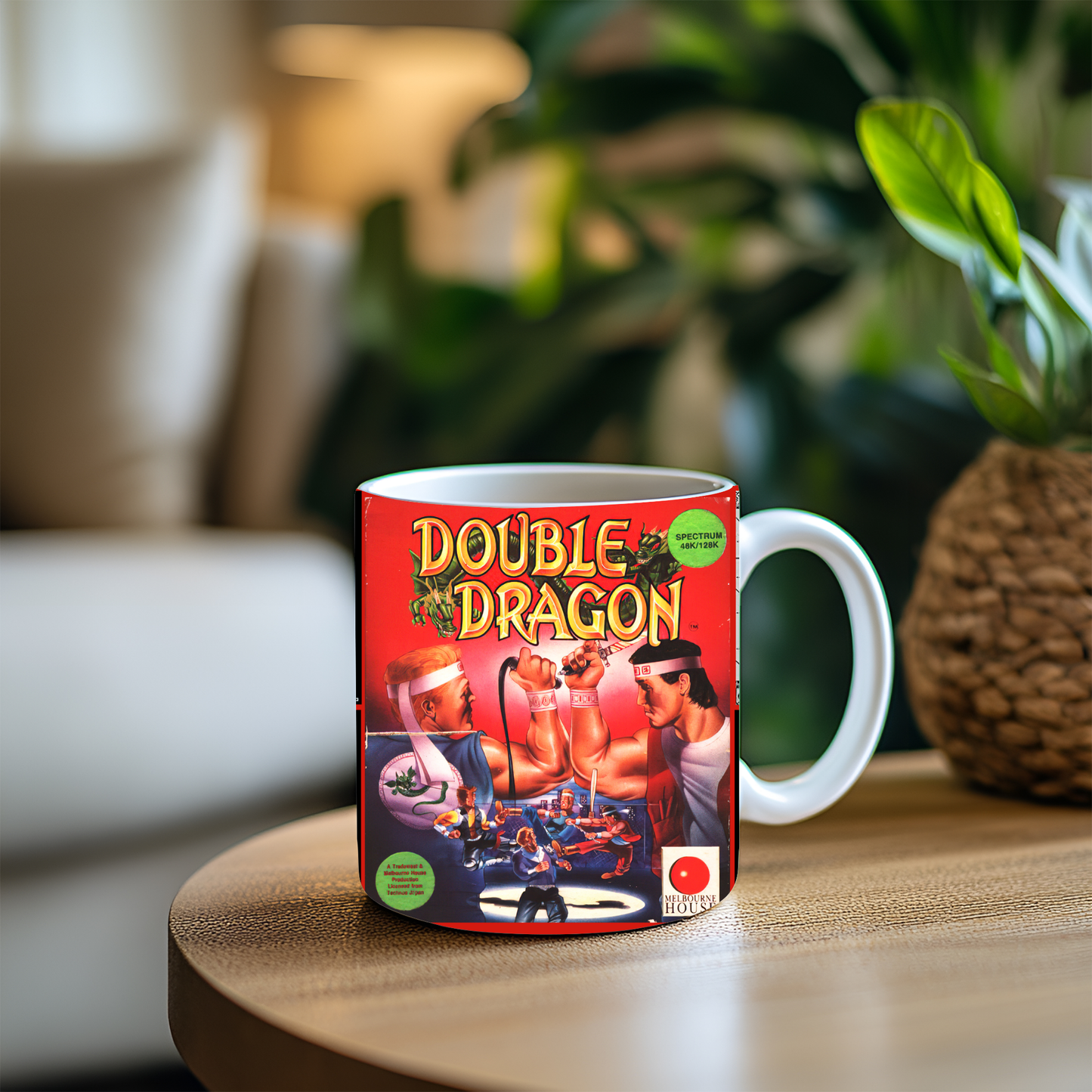 Double Dragon Game Mug