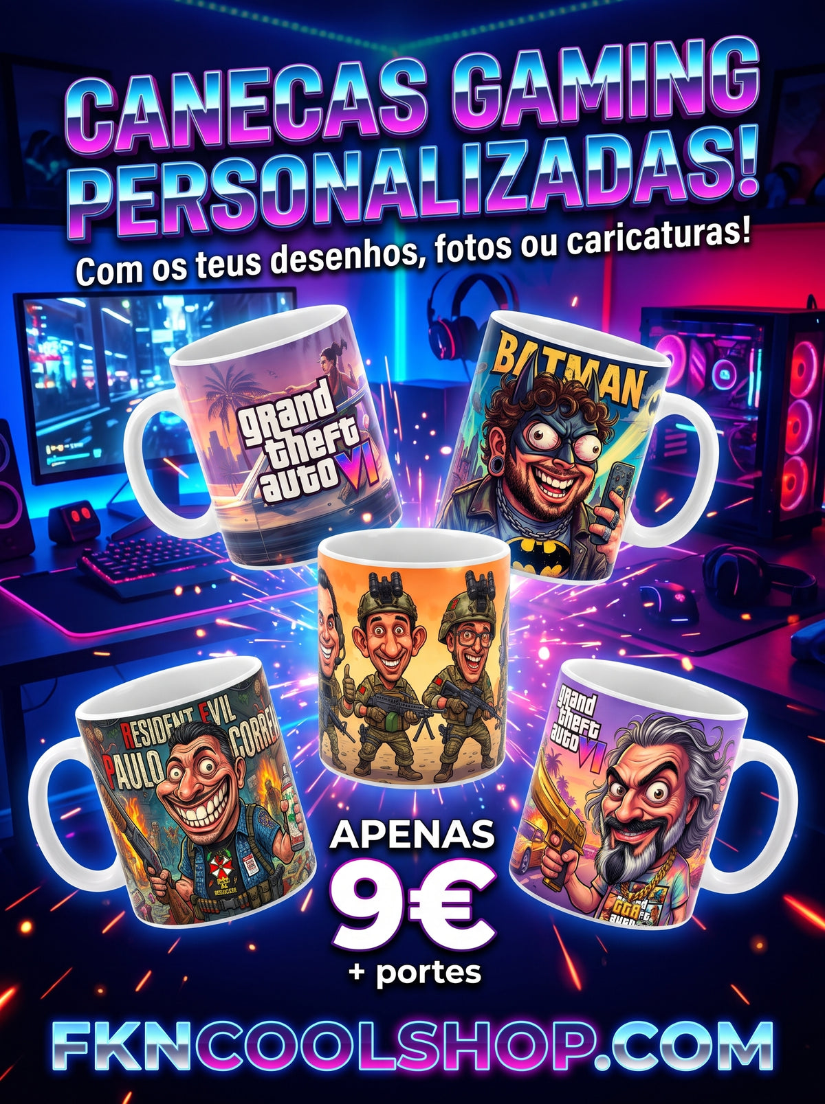 Gaming caricatura 2026