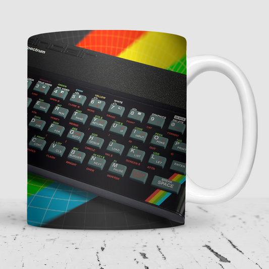 Retro Zx Spectrum Mug