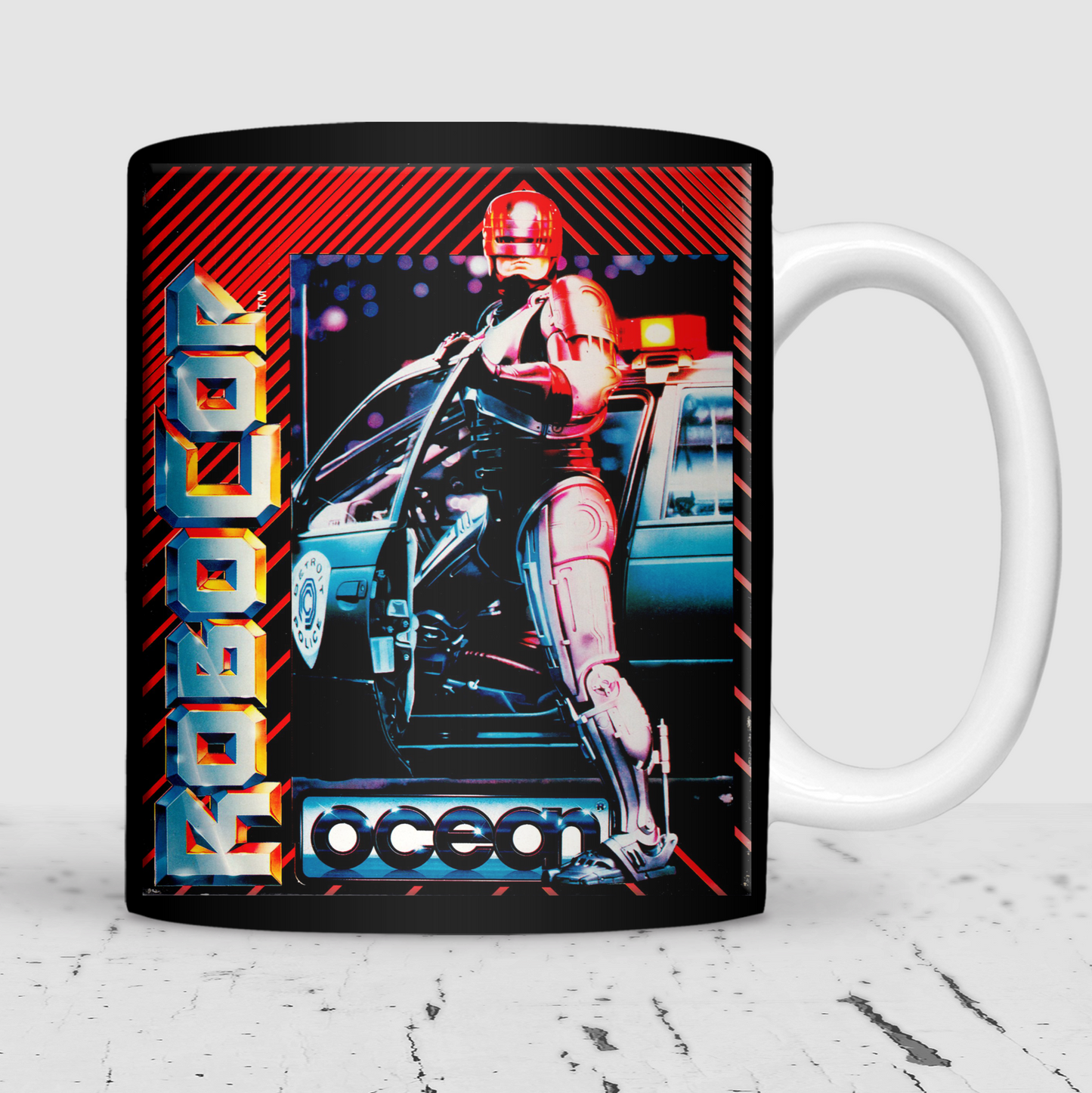 Retro Zx Spectrum Robocop Mug